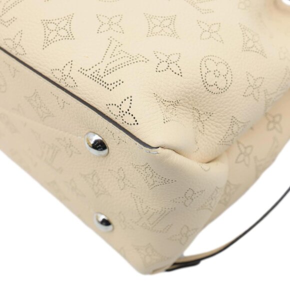 Louis Vuitton Bella Mahina Leather Tote Bag Cream - Picture 10 of 14